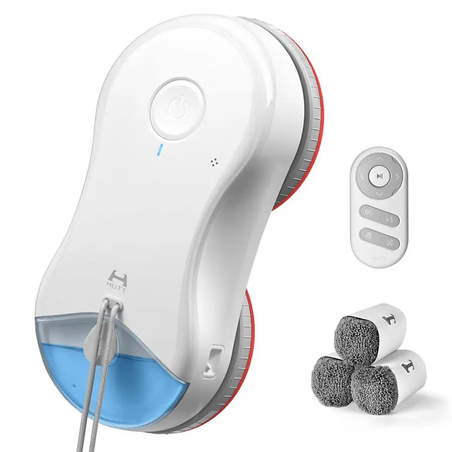HUTT S55 Pro Robot Limpiacristales con Almohadillas 3D Flotantes