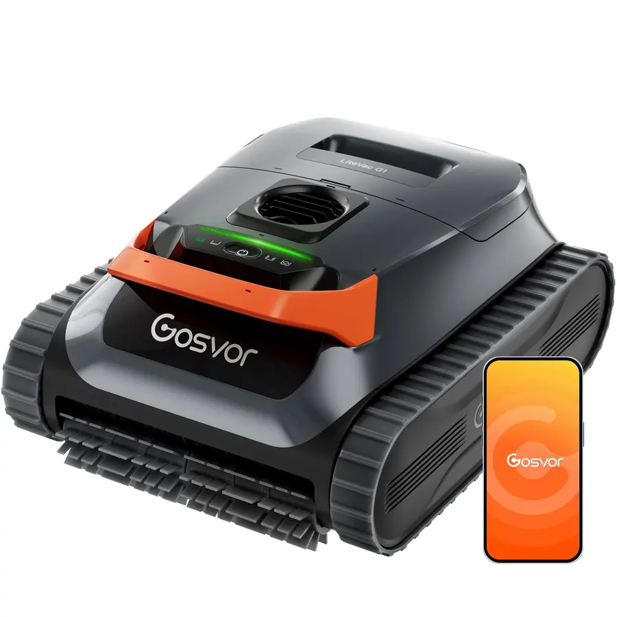(Nuevo 2026) Gosvor LiteVac G1 Robot Limpiafondos Piscina