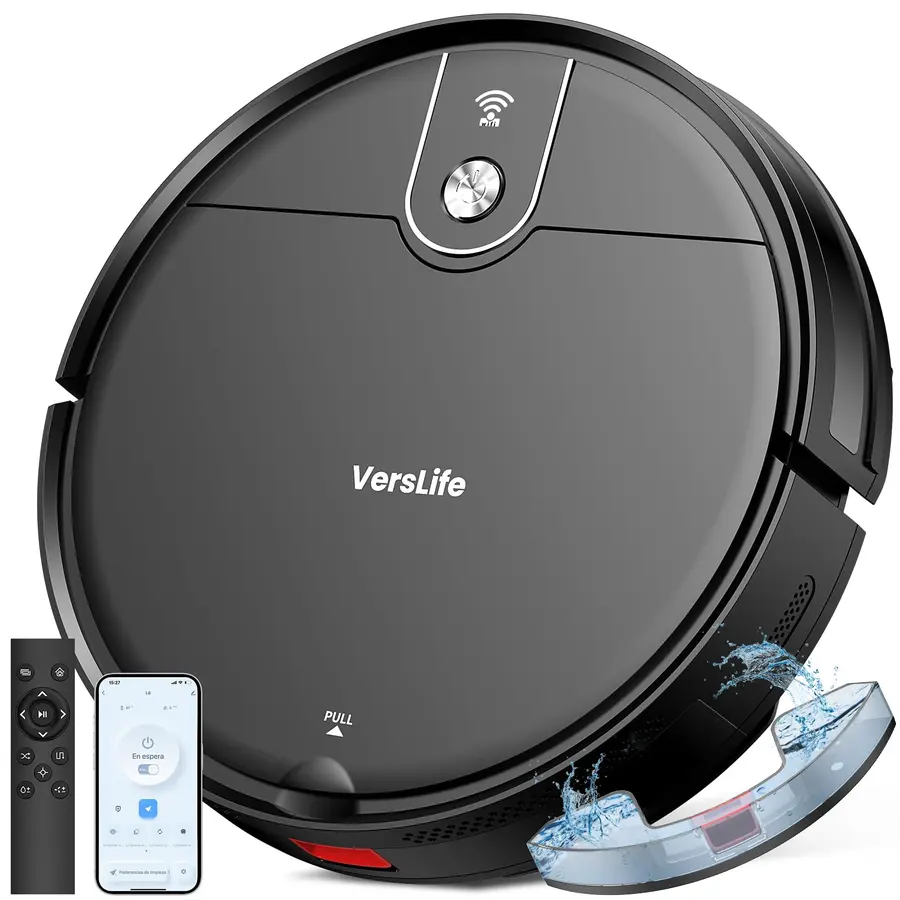 VersLife L6 Robot Aspirador y Fregasuelos 4000Pa