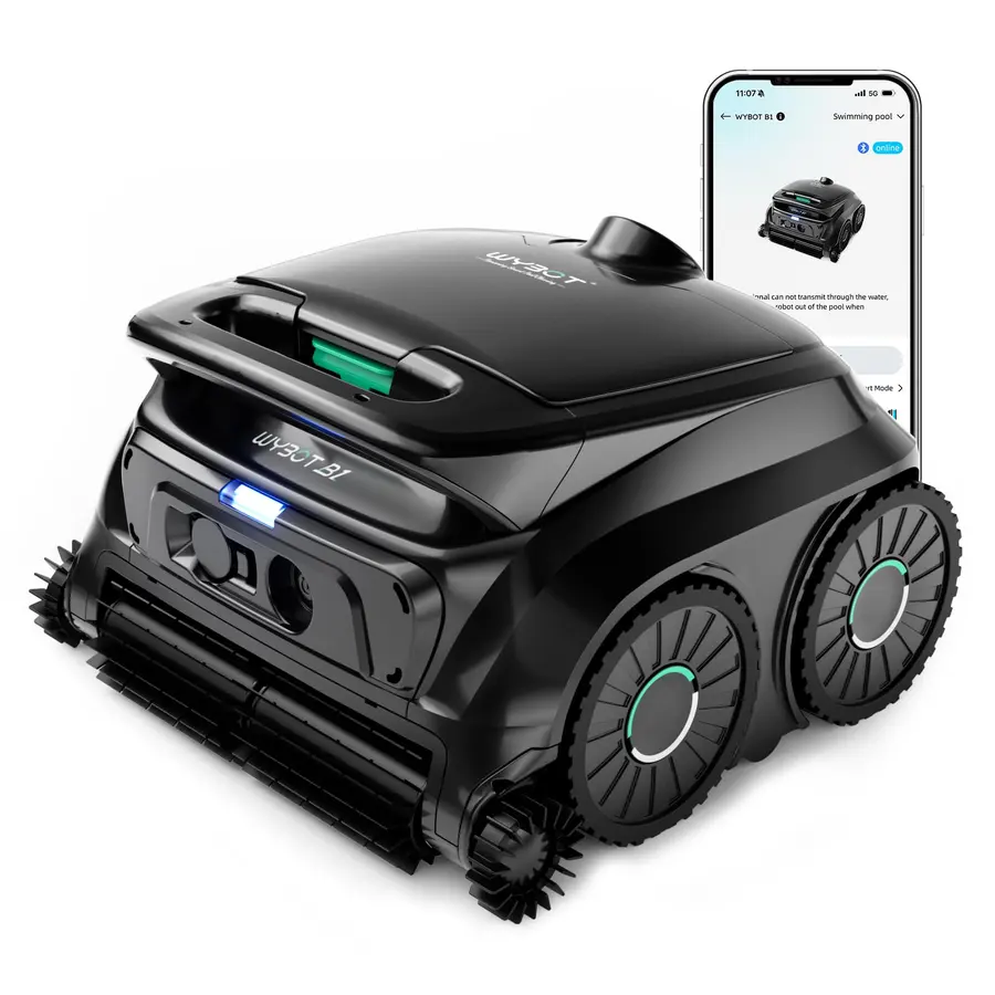 WYBOT Robot de piscina B1 con batería para pared y suelo